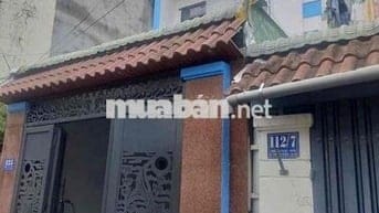 Nhà 1 lầu hẻm xe hơi thông 2 PN