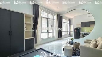 🏠Cho thuê1 phòng ngủ tách bếp cửa sổ trời Full nội thất ở CMT8 giá 8tr