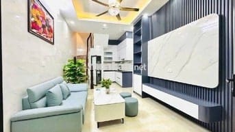 Nhà Đẹp Giáp Bát mới kính koong tặng full nội thất