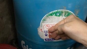 Minh cần thanh lý bình ga xanh petrilimex 12kg ( da het gas )