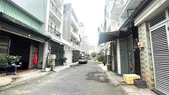 Nhà 4 tầng - Hẻm Nhựa 7m - 5pn - 4 x 15 - Tô Hiệu - Hoà Bình -16Tr