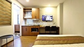 Cho Thuê Căn Hộ Dịch Vụ Studio Cao Cấp 35m² Âu Cơ Tây Hồ Hà Nội