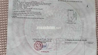 bán lô đất 2 mặt tiền tân trà và huỳnh thị một