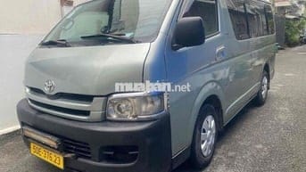 SIÊU PHẨM TOYOTA HIACE 2008 MÁY DẦU 3 chỗ