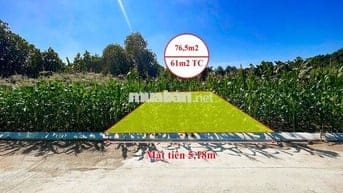 Chính chủ bá gấp 76.5m2 Sen Trì, Bình Yên. Cách TL420 chỉ 300m.
