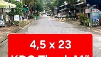 BÁN NỀN - KDC THẠNH MỸ - KẾ ĐH TÂY ĐÔ vs CHỢ CÁI RĂNG