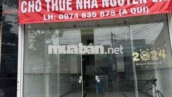 CHO THUÊ NHÀ MẶT TIỀN NGUYỄN CỬU PHÚ