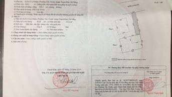 Chính chủ rao bán nhà đường Lê Duẩn - Đà Nẵng; DT 109 m2; giá 14,5 tỷ