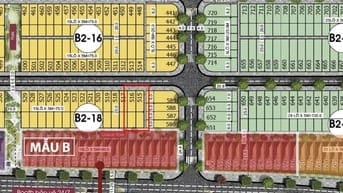 Bán hai lô liền kề đối lưng shophouse 230m đường Võ Tự DA Lakeside