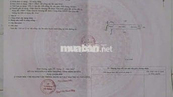 Chính chủ cần bán nhanh lô đất 185m2 ngay chợ Tân Hiệp - sổ hồng riêng