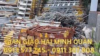 Thanh lý Giàn Giáo, mâm giàn giáo, cây chống tăng