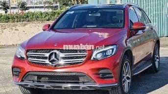 Mercedes GLC300 2018 model 2019 màu đỏ