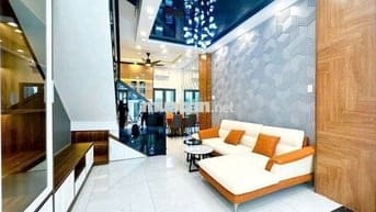 BÁN NHÀ MỚI 4 T- HXH 6M- DT  60M2- HTP- HÀNG XÓM QUẬN 7- GIÁ HƠN 6 TỶ.