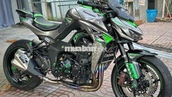 Kawasaki Z1000 Đen Xanh lá 2016 bao zin chính chủ