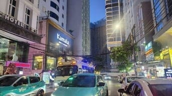 SẬP HẦM, TOÀ CĂN HỘ 4 TẦNG ĐẸP - HÀ BỔNG, BIỂN MỸ KHÊ- DT ~60TR/THÁNG