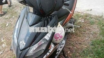 Honda Air Blade màu Đen cam