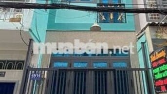 Nhà nguyên căn hẻm 5m,nhà mới xây, trệt, 2 lầu, sân thượng, DTSD102m2