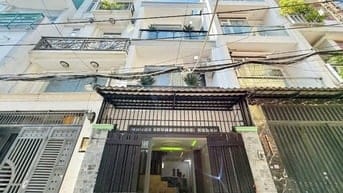 Gần Lotte Mart. Căn 53.3m² Nguyễn Văn Lượng, xây 1 trệt 2 lầu. Sổ sẵn