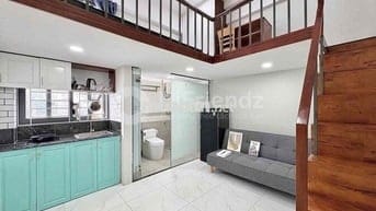 Căn hộ Duplex đầy đủ nội thất, cao thoáng ngay cầu Tân Thuận, UFM, KCX