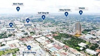 Căn hộ chung cư 2PN 43m2 Diamond Boulevard full nội thất, hàng CDT