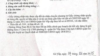 BÁN NHÀ DT 4M X 22M GIÁ RẺ, ĐƯỜNG HẺM Ô TÔ XE HƠI, QUANG TRUNG P8 