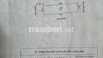 Đất sổ đỏ chính chủ Xích Thổ, An Hải, HP