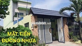 NHÀ VƯỜN MẶT TIỀN ĐƯỜNG NHỰA CỦ CHI