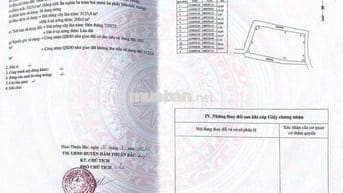 ĐẤT NỀN BÌNH THUẬN GẦN SÂN BAY PHAN THIẾT 200M THỔ CƯ, ĐƯỜNG Ô TÔ