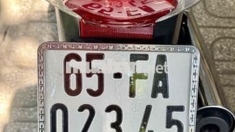 Xe máy SYM Elegant 50 Đen Đỏ