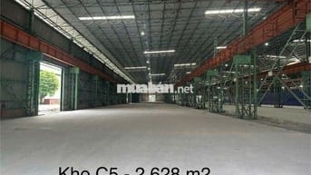 Cho Thuê Kho 13.000m² Linh Hoạt Từ 2500m² PCCC Nghiệm Thu,Cont 24/24