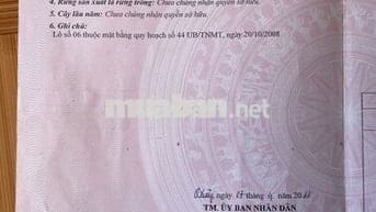 Chính chủ cần bán LÔ ĐẤT mặt tiền