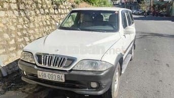 SsangYong Musso 2001 Dầu Trắng