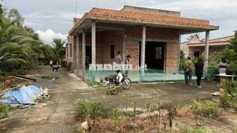 Cần bán đất long an đã lên 200m2 thổ cư có sẵn nhà