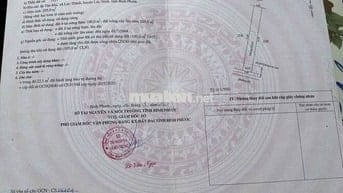 Bán đất Xã Lộc Thành, tỉnh Đồng Nai (Lộc Ninh Bình Phước cũ)