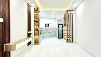 Ngay Phố Tây khu Cầu Thị Nghè sát Q1  • Nhà đẹp 3 tầng 33m² 4PN 4WC