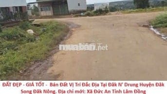 Bán Đất Vị Trí Đắc Địa Tại Đăk N' Drung Huyện Đăk Song Đăk Nông