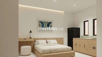 Khai trương căn hộ dịch vụ ban công/cửa sổ full nội thất