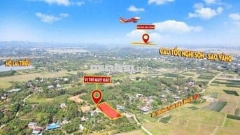 HƠN 200tr . ĐẤT THỔ CƯ,SỔ ĐỎ -HỢP THẮNG -TRIỆU SƠN -THANH HOÁ