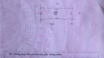 Chính chủ bán đất thổ cư hoa hậu tại Xã An Khánh, Hoài Đức, Hà Nội,