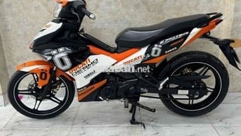 Ex 150 đời 2018 trắng cam đen siêu đẹp 43D1-689.87