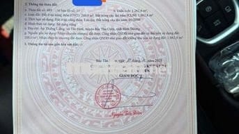 Bán lô đất 1.262,6 m² tại Bắc Tân Uyên – Có 200 m² thổ cư – Mặt tiền đ