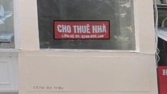 Cho thuê cửa hàng mặt phố Bà Triệu, Hai Bà Trưng, 14,5m2 x 3 tầng tum