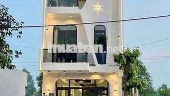 BÁN NHÀ TRỆT 2 LẦU MỚI XÂY KDC HỒNG LOAN TẶNG FULL NỘI THẤT CAO CẤP