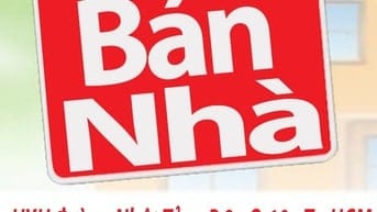 Bán nhà : HXH Nhật Tảo P.8 Q.10 gần Nguyễn Tri Phương - dt:4,4x12m 4L