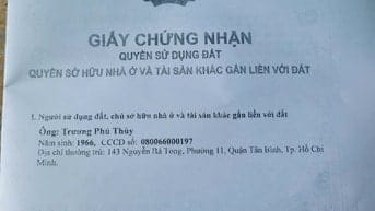 Tôi chính chủ cần bán căn nhà khu nội bộ Khu Tên Lửa