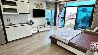 CHO THUÊ CĂN HỘ STUDIO MS TINH FULL NỘI THẤT Ở NGAY  THỤY KHUÊ