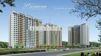 Cho thuê căn hộ nhà trống 3PN2wc, 97m2, c/c the harmona tân bình