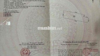 bán đất chính chủ có thổ cư có thể xây dưng ngay và tách ra dươc 2căn