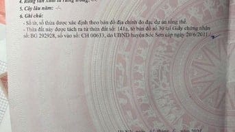 Bán gấp lô đất thổ cư 100% đẹp tại xã xã Minh Phú, Sóc Sơn, Hà Nội