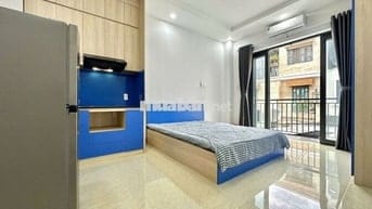 CĂN HỘ GẦN NGÃ TƯ HÀNG XANH STUDIO BAN CÔNG SÁNG CHU VĂN AN BÌNH THẠNH